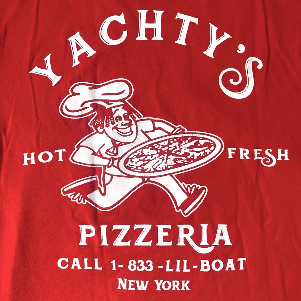 [SOLD] Lil Yachty’s Pizzeria Red T-shirt - M